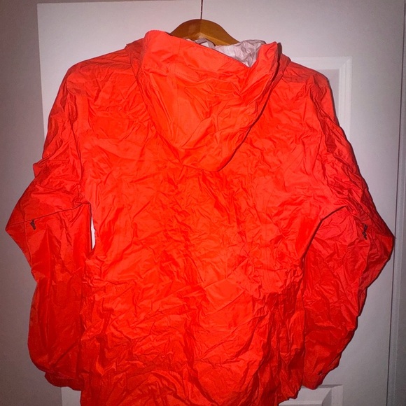 Eddie Bauer Orange Quilted Utility Jacket with Zipper - Picture 5 of 6